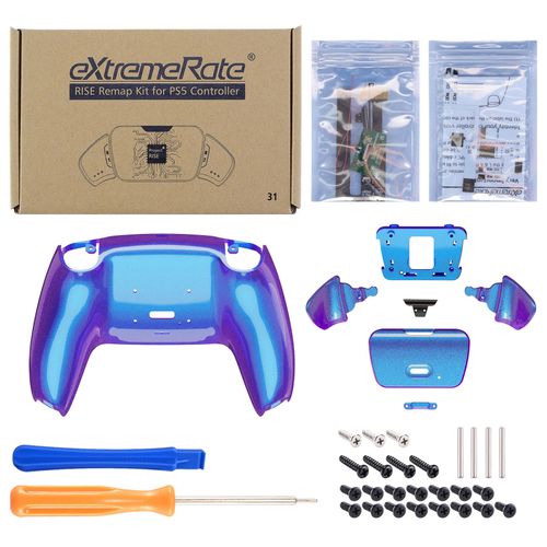 EXtremeRate Back Paddles Remappable Rise Remap Kit, Upgrade Board Back