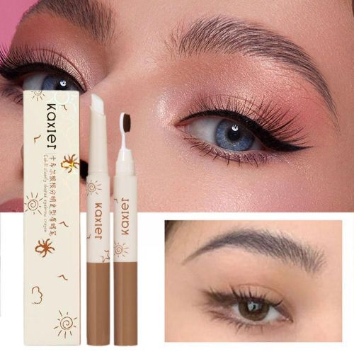 Eyebloguggel-Crayon  Sourcils  Double Tte Pour Femme, Crayon D'avertissement, Longue Dure, Impermable, Style Regina, Il Saillant, C5x0