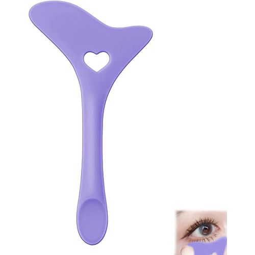 Eyeliner Stencils Wing Tips, Applicateur D'outil D'eye-Liner, Eyeliner Aid Outil De Maquillage Des Yeux, Aide  L'eye-Liner  Pointe Aile En Silicone(Violet)