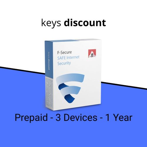 F-Secure Safe Internet Security (3 Pc - 1 An)