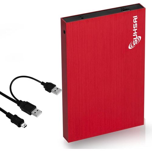 F32 Disque Dur Externe Portable USB 2.0, Format de Poche de 2,5