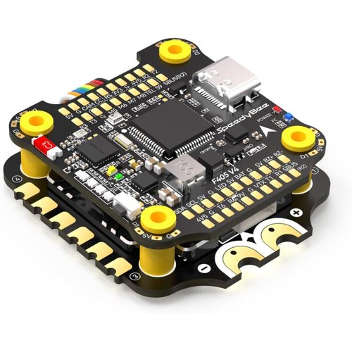 F405 V4 Contrleur De Vol Stack : Pile 30x30 Avec 4in1 55a Esc Board,Configuration Betaflight Sans Fil,Blackbox,Pour Fpv Drone.[W276]
