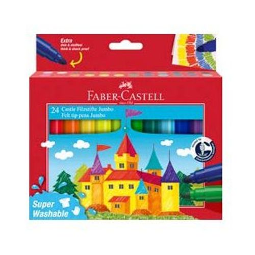 Faber-Castell 154324 Stylo-Feutre Couleurs Assorties 24 Pi?Ce(S)