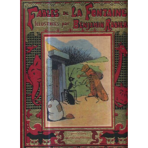 Fables De La Fontaine - Illustres Par Benjamin Rabier   