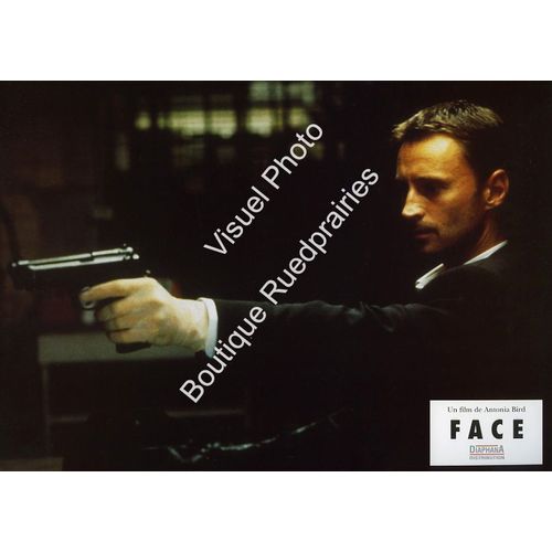 Face : Jeu De Photos D'exploitation Cinmatographique - Format 21x29,5 Cm - De Antonia Bird Avec Robert Carlyle, Ray Winstone, Steven Waddington, Damon Albarn - 1997