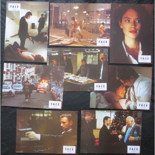 Face : Jeu De Photos D'exploitation De Cin?ma - Format 21x29,5 Cm - De Antonia Bird Avec Robert Carlyle, Ray Winstone, Steven Waddington, Damon Albarn - Film 1997