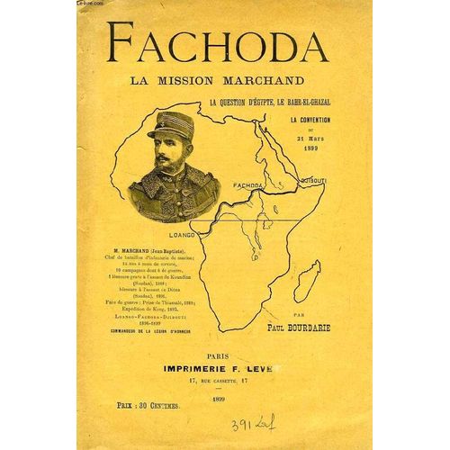Fachoda, La Mission Marchand Livre ancien Rakuten