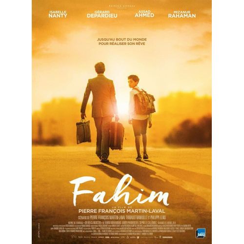 Fahim - Vritable Affiche De Cinma Plie - Format 40x60 Cm - De Pierre-Franois Martin-Laval Avec Assad Ahmed, Grard Depardieu, Isabelle Nanty - 2019