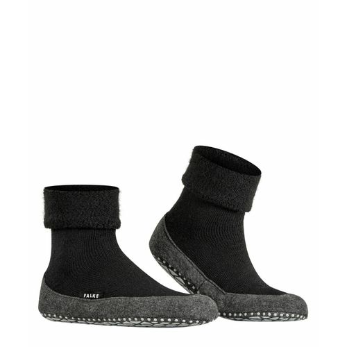 Falke Chaussons Unisexes - Cosyshoe So Cp, Antidrapants, Couleur Unie Noir 45-46
