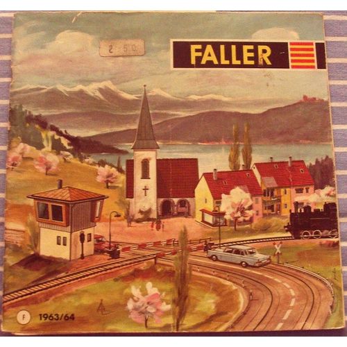 Le Catalogue Gnral Modle Rduit 1963/64. Tous Les Modles Et Accessoires De La Firme Faller. (Jouets En Modle Rduits). (Catalogue Publi Par (Jouets Weber, Franz Carl Weber).   de FALLER.-