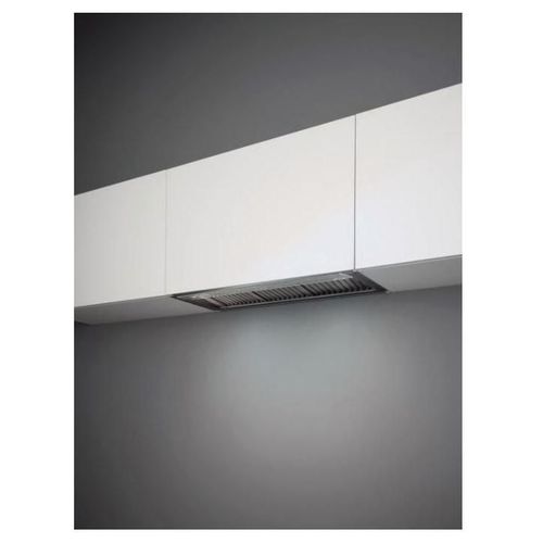 FALMEC hotte encastrable built-in VIRGOLA NO-DROP EVO pour le plan  induction VIRGOND3430 cod. 131452 (Inox 90 cm - Acier Inox)