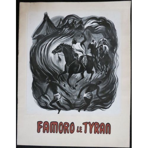 Famoro Le Tyran - Les Paysans Noirs - Film 1947 Ralis Par Georges Rgnier Avec Balpetr , Louis Arbessier - Livret De Cinma Original 12 Pages Chaque Page 30x23,5 Cm - Dossier De Presse - Afrique