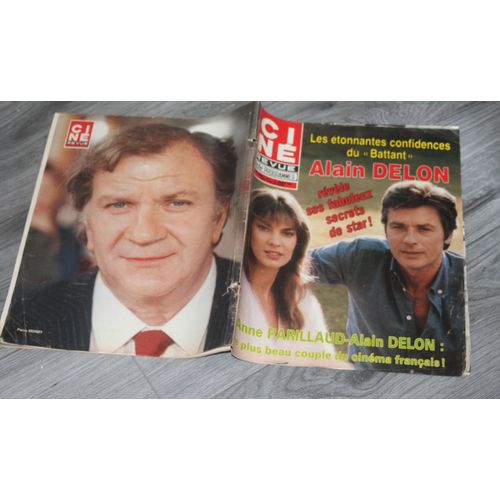 Fanny Ardant 2p/ Delon Et Anne Parillaud 8p + Poster/ David Soul 1/4p/ Pierre Richard 4p/ Julie Andrews 4p/ Paul Michael Glaser 1p/ Raymond Burr 4p/Dustin Hoffman 2p/ 4