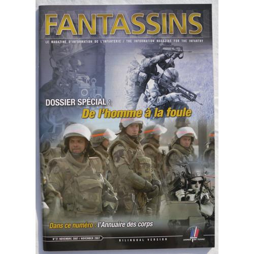Fantassins N 21 - Novembre 2007 - Dossier Spcial : Le Contrle Des Foules.
