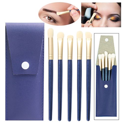 Fard  Sourcils En Bois Pour Femmes, Brosse De Maquillage Portable Pour Fond De Teint, Brosse  Poigne Extra Large