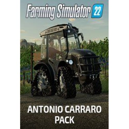 Farming Simulator 22 - Antonio Carraro Pack (Extension/Dlc) - Steam - Jeu En Tlchargement - Ordinateur Pc