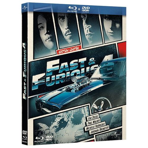 Fast & Furious 4 - dition Comic Book - Blu-Ray + Dvd