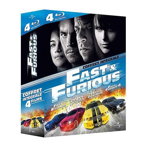 Fast And Furious - Intgrale 4 Films - Blu-Ray de Rob Cohen