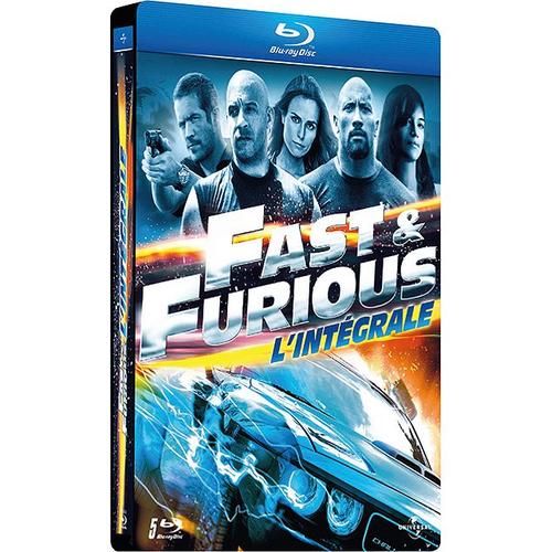 Fast And Furious - L'intgrale 5 Films - Pack Collector Botier Steelbook - Blu-Ray de Rob Cohen