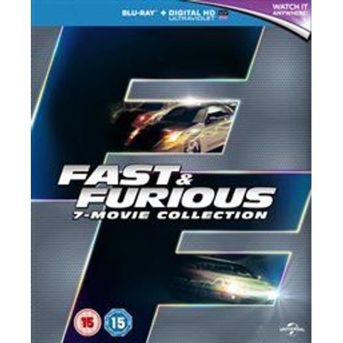 Fast & Furious 1-7 [Blu-Ray] [2015] [Region Free]