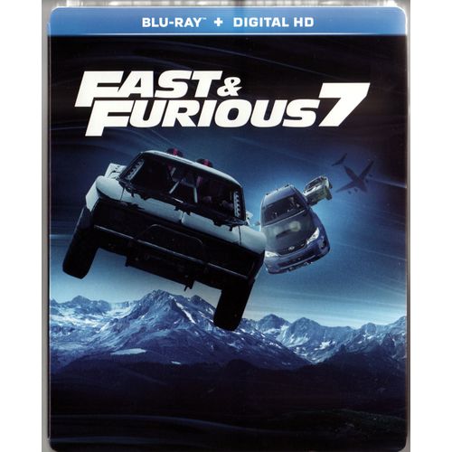 Fast & Furious 7 - Edition Blu-Ray Steelbook de James Wan
