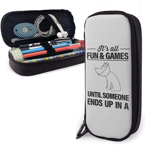 Fatal Frame Ii Trousse  Crayons En Cuir Durable Avec Fermeture clair Pour Fournitures Scolaires Et De Bureau Style 3