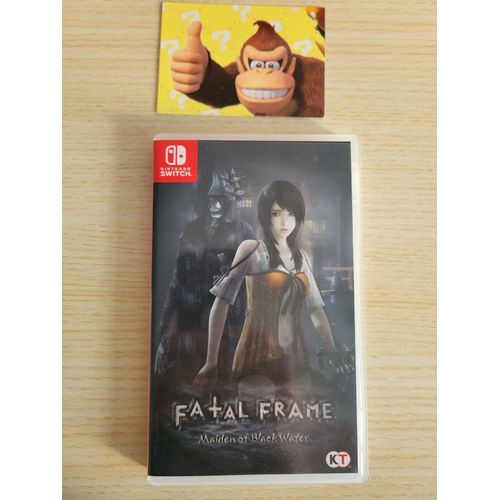 Fatal Frame Maiden Of Black Water Version Jap Switch/ M5