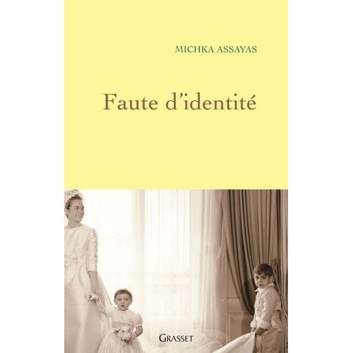 Faute D'identit    Format Grand Format 