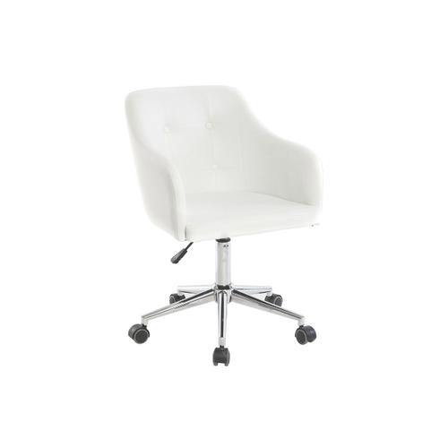 Fauteuil De Bureau Design Blanc Baltik