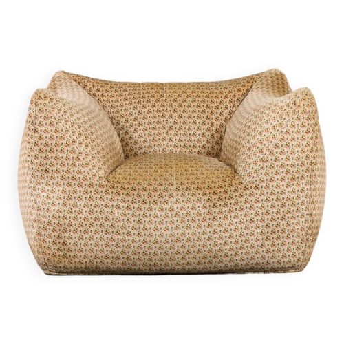 Fauteuil Le Bambole De Mario Bellini Avec Revtement Original Italie 1970 Multicolore