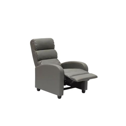 Fauteuil Relax En Simili Cuir Gris Inclinable Avec Repose-Pieds Dossier Rglable Plusieurs Position Fauteuil Relaxant Tv Canap Chaise Salon