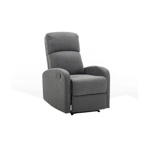 Fauteuil Relax En Tissu Isao - Anthracite