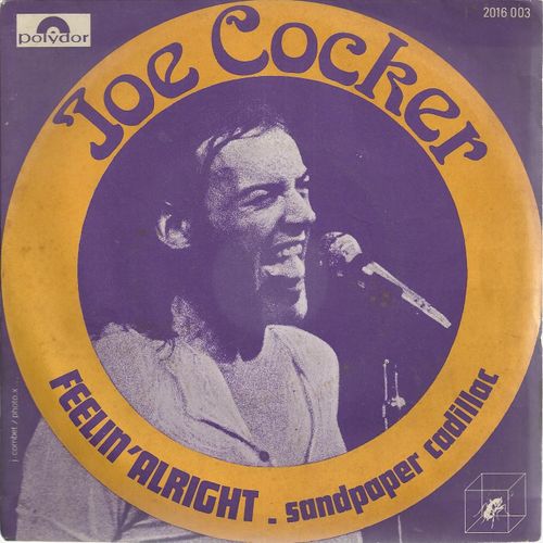 Feelin' alright (dave mason) / sandpaper cadillac (cocker stainton) Rakuten