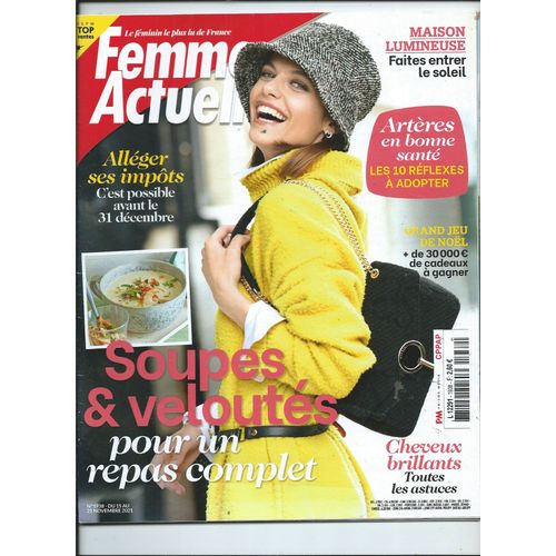 Femme Actuelle 21/11/2021 ric Dupond - Moretti Face  Nos Lectrice, Je Sillone Le Monde  Bord D'un co-Bus, Nolwenn Leroy, Caroline Vigneaux