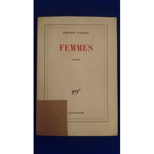Femmes   de PHILIPPE SOLLERS  Format Cartonn 
