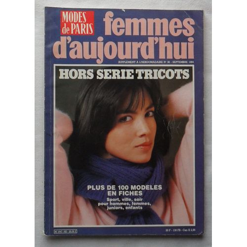 Femmes D'aujourd'hui - Hors-Srie Tricots - Hiver 1984/1985 (84/85).