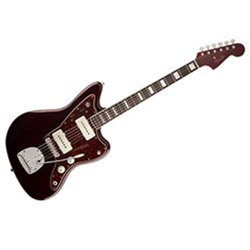 Fender Troy Van Leeuwen Jazzmaster - Bound Touche Palissandre - Oxblood (+ tui)