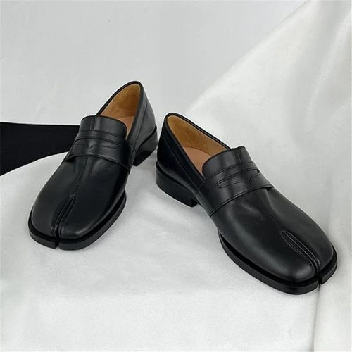 Fendu Parker-Mocassins En Cuir Verni Pour Femmes,Chaussures Plates Dcontractes Pour Dames,Espadrilles Noires Confortables  Enfiler,Escarpins Habnomme Pour Femmes - 38