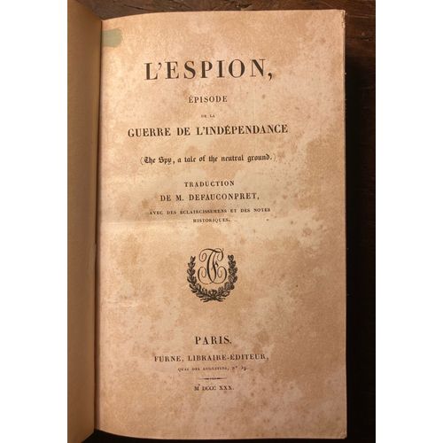 Fenimore Cooper L'espion   