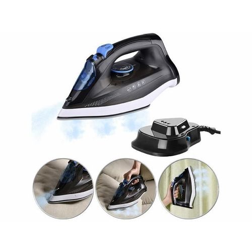 Fer  repasser sans fil 2200 W avec fonction dfroissage vertical