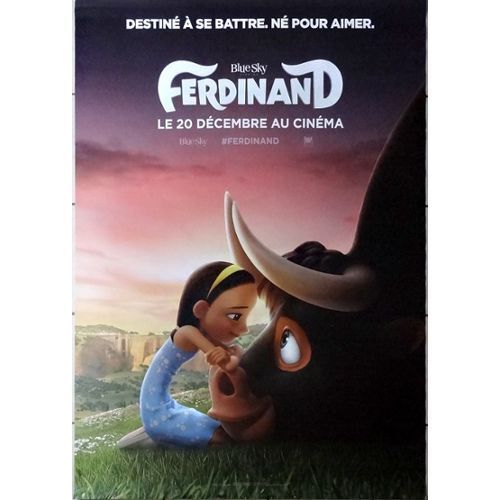 Ferdinand - Carlos Saldanha - Blue Sky - Affiche De Cinma Plie 60x40 Cm - Dessin Anim 2017
