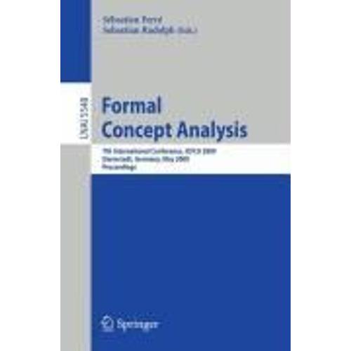 Formal Concept Analysis   de Ferr / Sbastien 