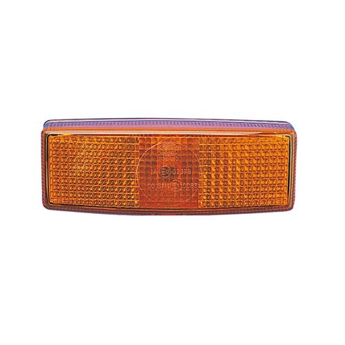 Feu De Position Rectangulaire Orange Hella