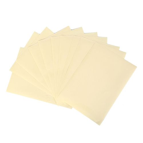 Feuille autocollante transparente en PET, 10 feuilles de papier A4 en vinyle pour imprimante