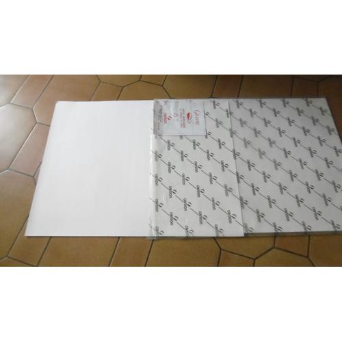 Feuille Papier Blanc Pour Huile Et Acrylique 50x65cm 240grs Lot De 8