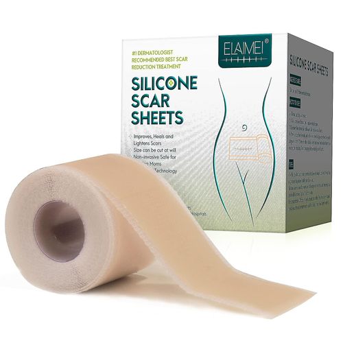Feuilles De Cicatrices En Silicone, Professionnel Pour Les Cicatrices Causes Par Une Csarienne, Une Chirurgie, Une Brlure, Une Chlode, De LAcn Et Plus Encore, Sans Mdicament