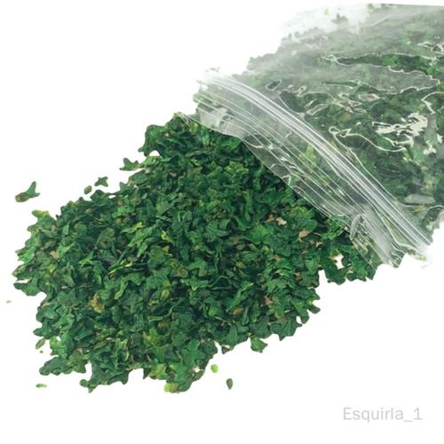 Feuilles De Micro-Paysage, Touffes D' Accessoires De Chemin De Fer Wargaming Layout Feuilles Miniatures Statique Pour La Dcoratio 33ml Vert Fonc