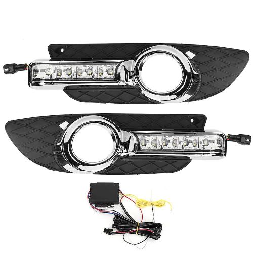 Feux De Jour  Led Drl Jaune Blanc 2 Couleurs Pour Mitsubishi Lancer 20072012