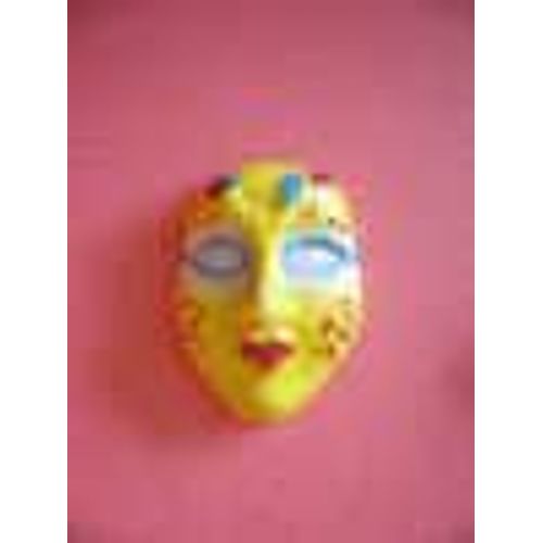 Fve Collection Masque De Carnaval, Anne 2009 = Masque Style 5 (Jaune)