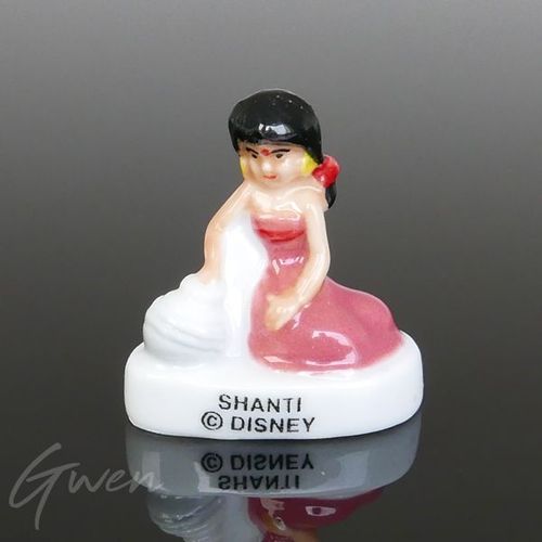 Feve Disney Mowgli Le Livre De La Jungle Shanti Miniature Porcelaine 2003